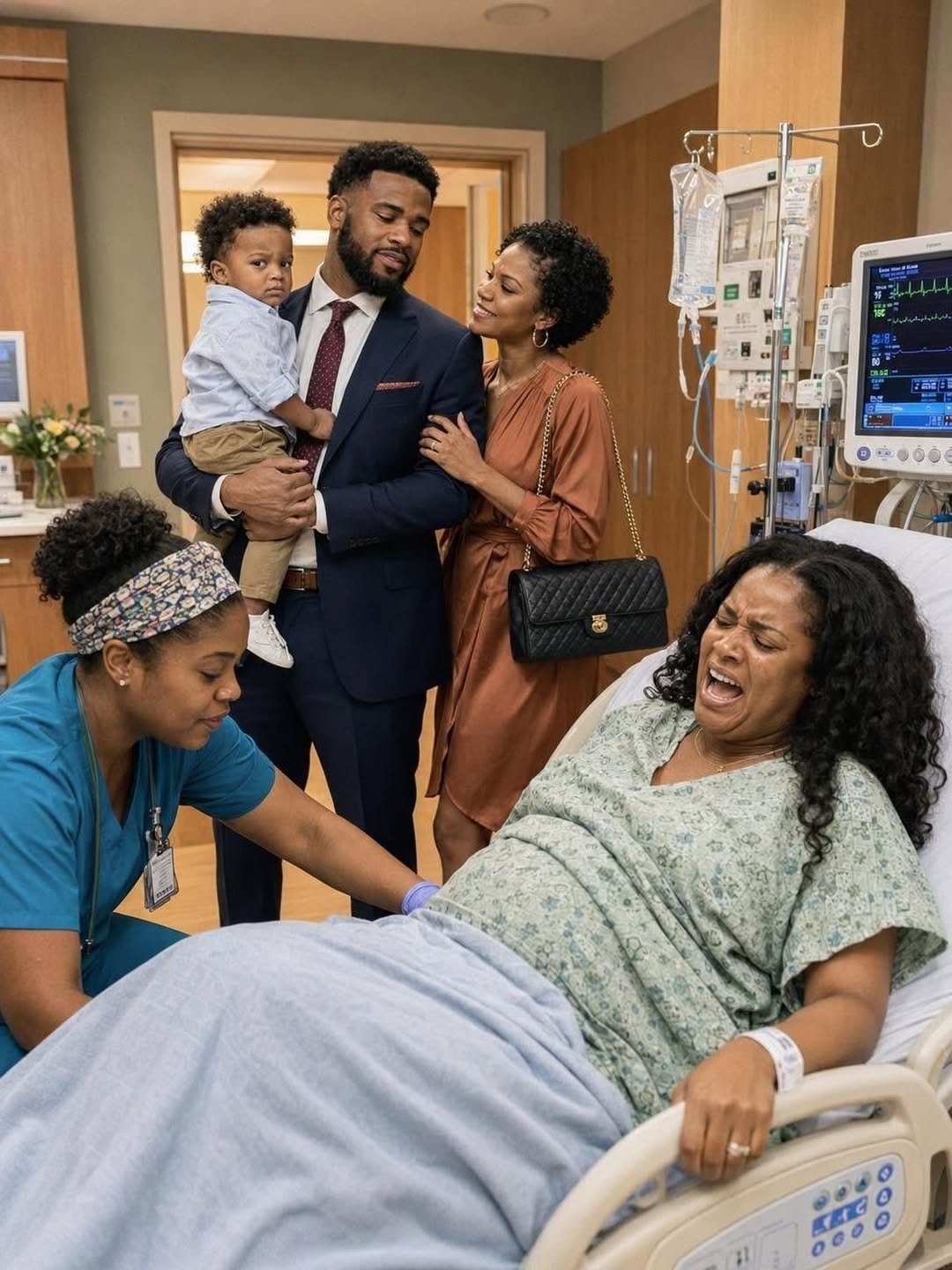 While I Was in Labor, My Husband Introduced Me to the Woman Who Had Given Him a Son—Then Told Me Our Newborn Daughter Would Never Carry His Family Name