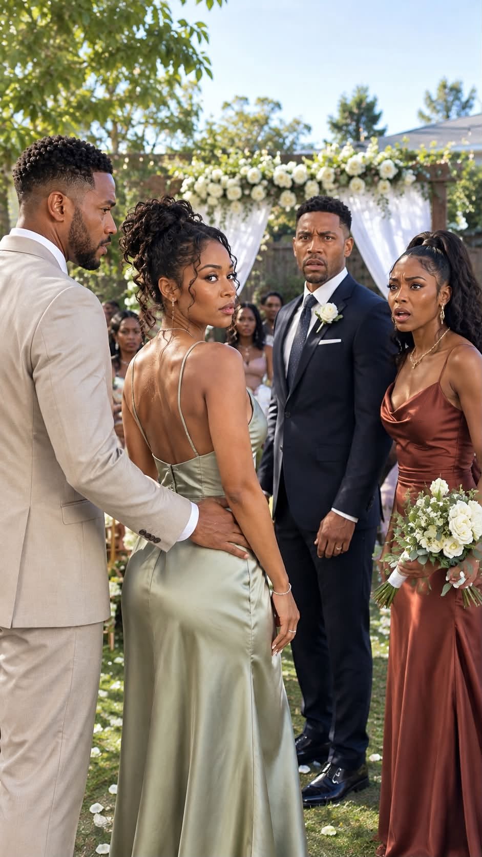 My Ex-Husband Invited Me to His Wedding Just to Watch Me Show Up Alone — So I Hired a Stranger to Be My Date. The Moment the Bride Saw Him, Her Face Went White.