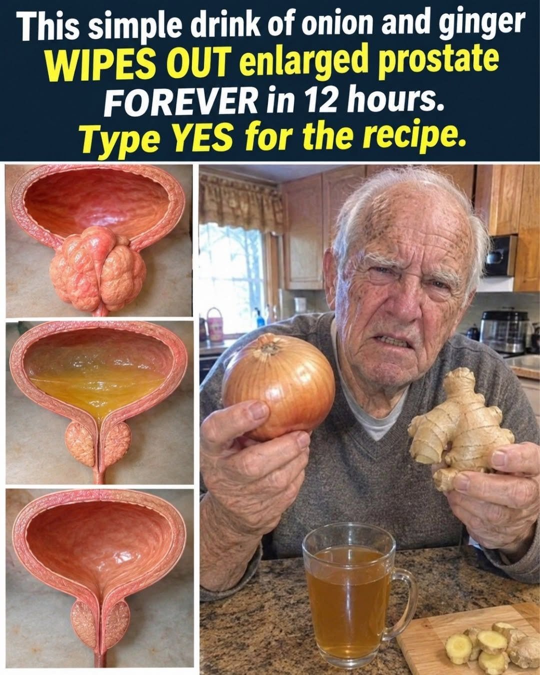 Onion and Ginger Tea: A Traditional Drink for Prostate and Urinary Health
