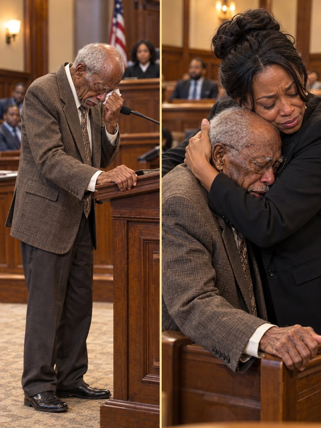 A 101-year-old man was taken to court for stealing over $2,000 worth of items